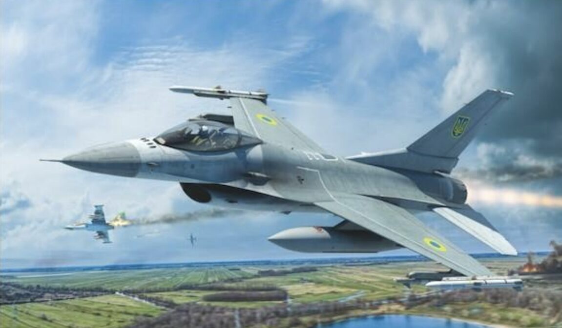 F 16A Ukraine AF (with PIDS)