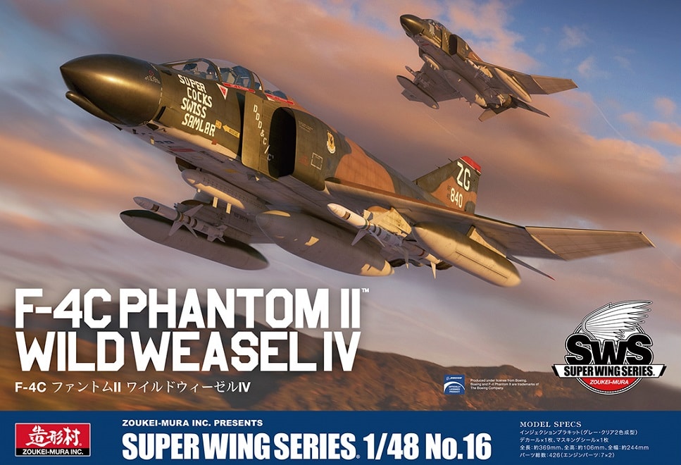 F 4C PHANTOM II WILD WEASEL IV