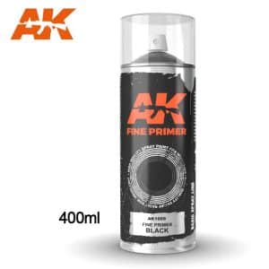 FINE PRIMER BLACK SPRAY 400ML