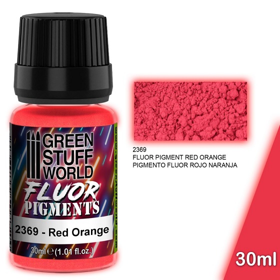 FLUOR PIGMENTS   RED ORANGE