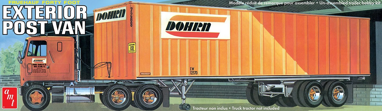 FRUEHAUF EXTERIOR POST TRAILER DOHRN 40'