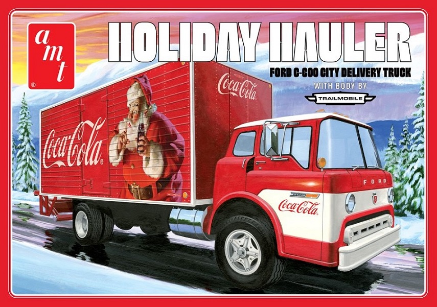 Ford C 600 City Holiday delivery Truck Coca Cola