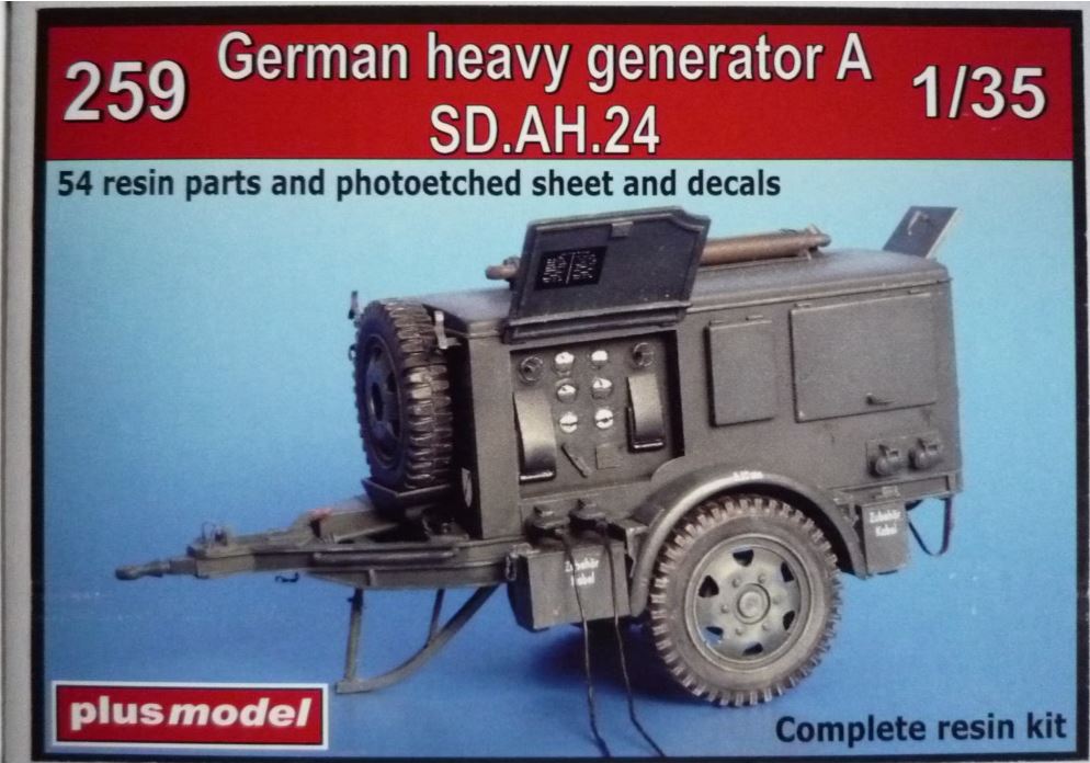 GERMAN HEAVY GENERATOR A 1