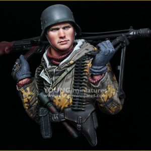GERMAN MACHINE GUNNER EASTERN FRONT WWII