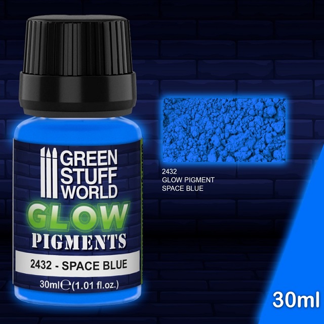 GLOW PIGMENTS   SPACE BLUE