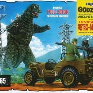GODZILLA ARMY JEEP