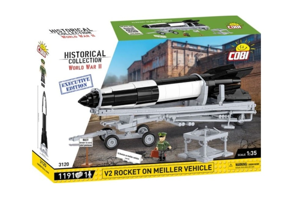 HC WWII V2 ROCKET ON MEILLER