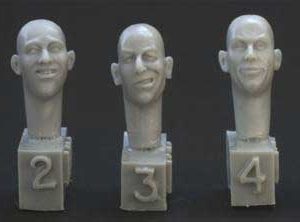 HEADSET 5 DIFFERENT HEADS LAUGHING