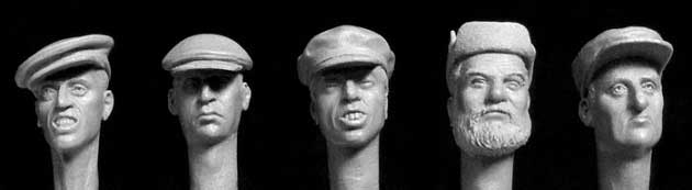 HEADSET WWII BRITISH OFFICER TYPE PEAKED CAP