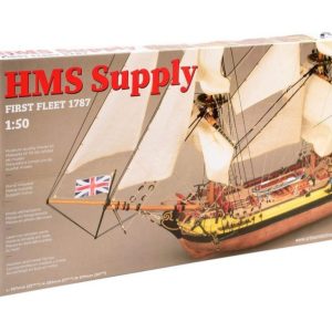 HMS Supply First Fleet + Figuren + copper Sheathing 1