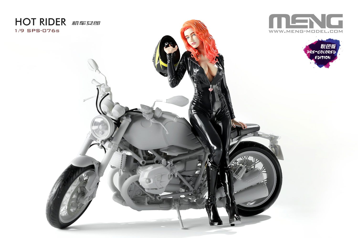 HOT RIDER FIGURE PRE COLORED VERSION