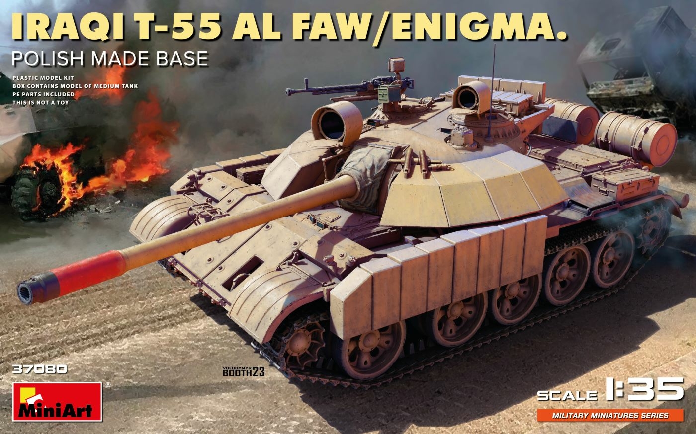 Iraqi T 55 Al Faw Enigma. Polish Ma