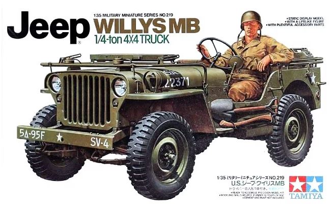 その他 JEEP  Willys 1/35 Tamiya 1:35 Jeep Willys Mb 1/4 Ton 4X4 Truck - modelbouw bouwdozen
