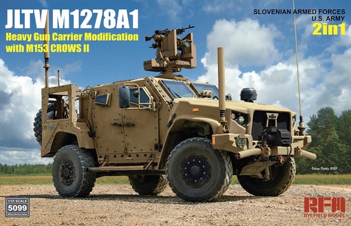 JLTV M1278A1 HGC WITH M153 CROWS II