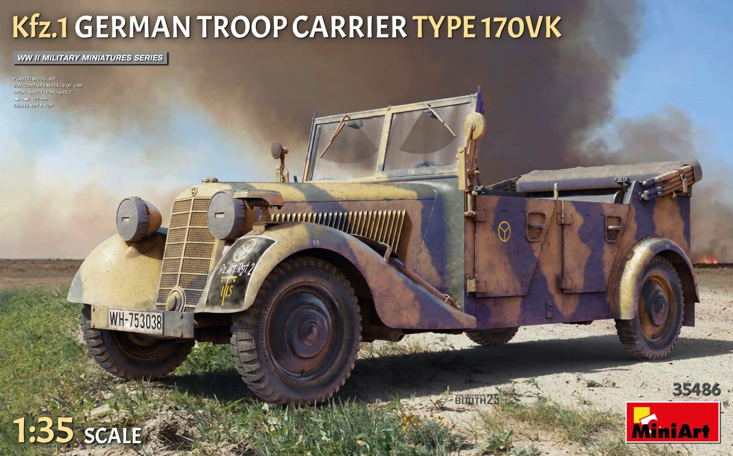 Kfz.1 German Troop Carrier Type 170VK
