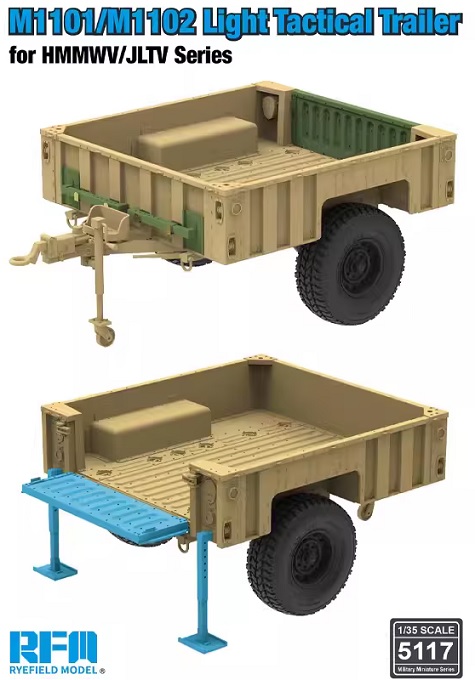 M1102 LIGHT TACTICAL TRAILER FOR HMMWV
