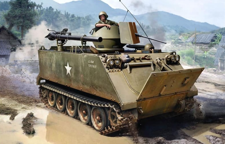 M113 ACAV WITH 106MM RECOILLESS RIFLE