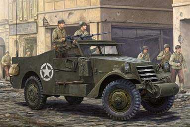 M3A1 SCOUT CAR WHITE