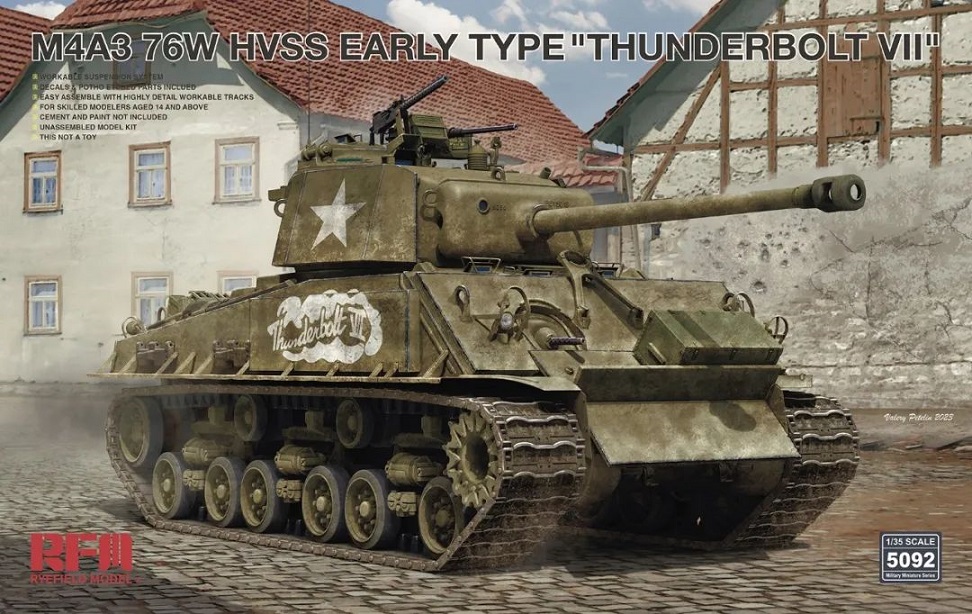 M4A3 76W HVSS EARLY TYPE