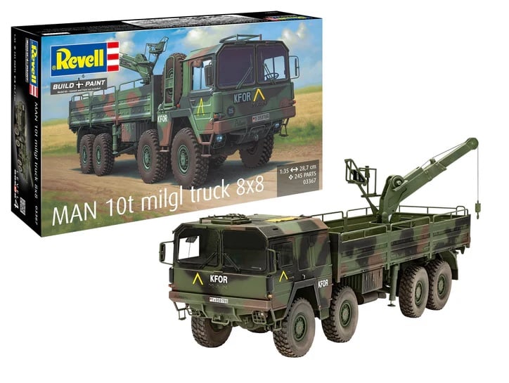MAN 10T MILL TRUCK 8X8