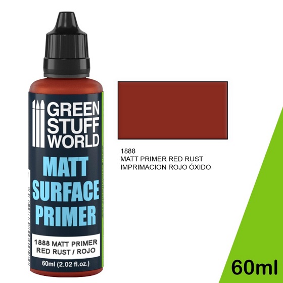 MATT SURFACE PRIMER   RED RUST