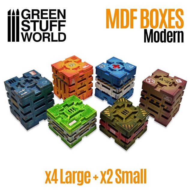 MDF BOXES   MODERN