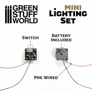 MINI LIGHTING SET WITH SWITCH AND CR927 BATTERY