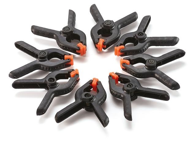 MODEL CLAMPS   8 PIECES