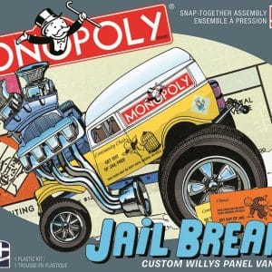 MONOPOLY JAIL BREAKER CUSTOM WILLYS PANEL