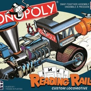 MONOPOLY READING RAIL ROD CUSTOM LOCOMOTIVE