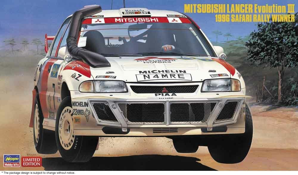Mitsubishi Lancer EVO III, 1996 Safari rally