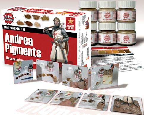 NATURAL EARTH PIGMENTS SET