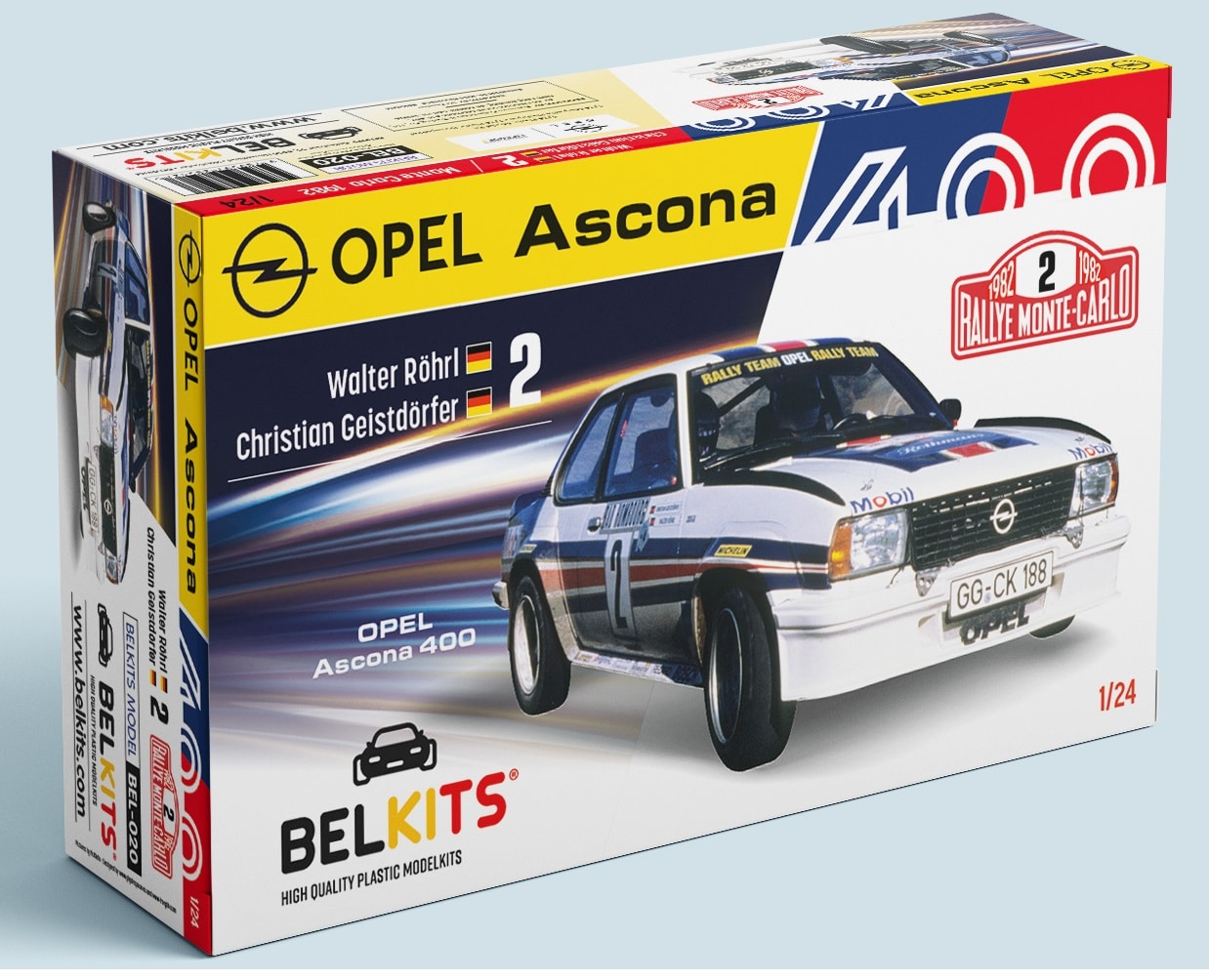 OPEL ASCONA 400 MC 1982 ROHL GEISTDORFE