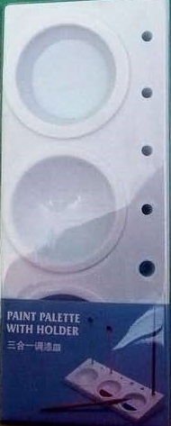 PAINT PALETTE WITH HOLDER