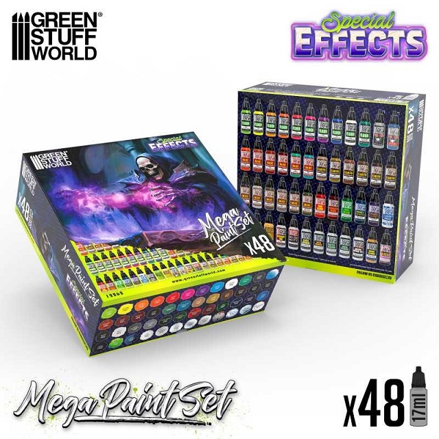 PAINTS SET SPECIAL EFFET (BOX48)