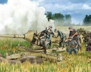 PAK 43 3 L71 WITH BEHELFSLAFETTE