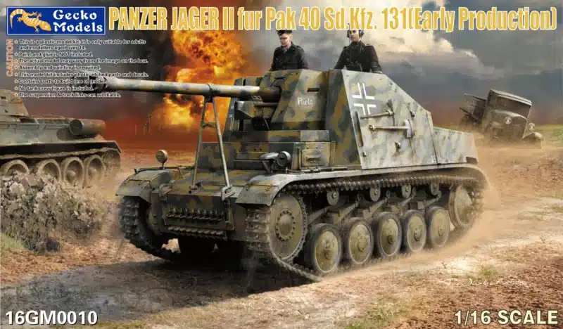 PANZER JAGER II FUR PAK40 SD. KFZ. 131 (EARLY PRODUCTION)