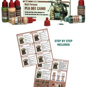 PEA DOT CAMO PAINT SET