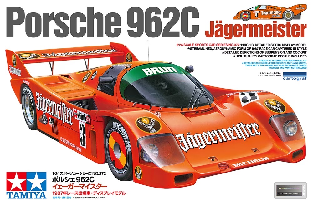 PORSCHE 962C JÄGERMEISTER