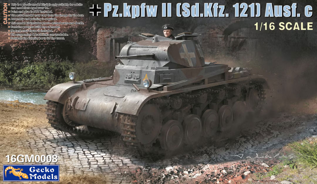 PZ. KPFW. II (SD. KFZ. 121) AUSF. ABC