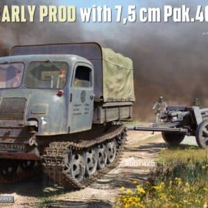 RSO 01 Early Prod. with 7,5 cm Pak.40 & Crew