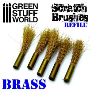 SCRATCH BRUSHES REFILL   BRASS