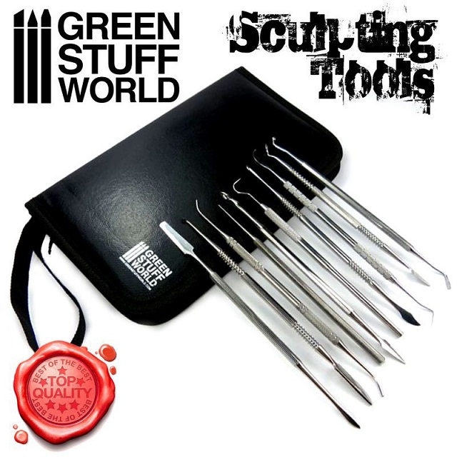 SCULPTING TOOLS SET X10 PREMIUM WITH CASE