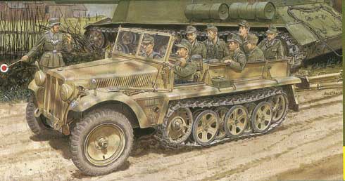 SD.KFZ.10 AUSF. B 1942 PRODUCTION