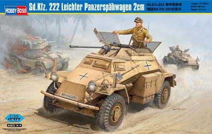 SD.KFZ.222 LEICHTER PANZERWAGEN