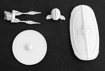 SHIELDS AND HELMET ROMAN REPUBLIC