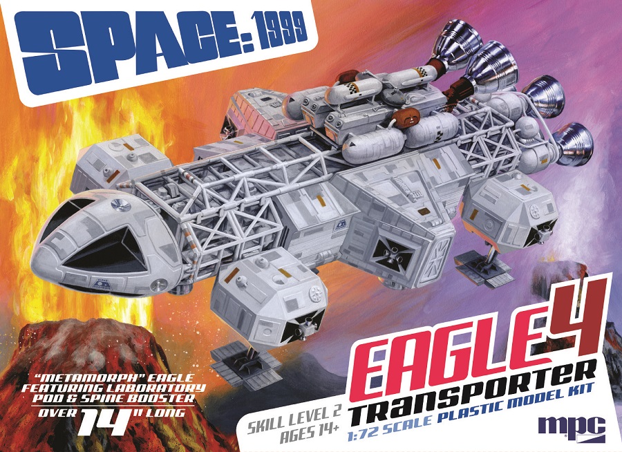 SPACE 1999 EAGLE 4 FEATURING LAB POD AND SPINE BOOSTER
