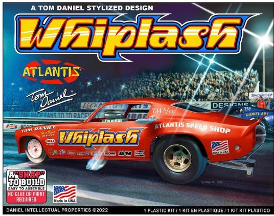 Snap Tom Daniel Whiplash Camaro Funny Car 1