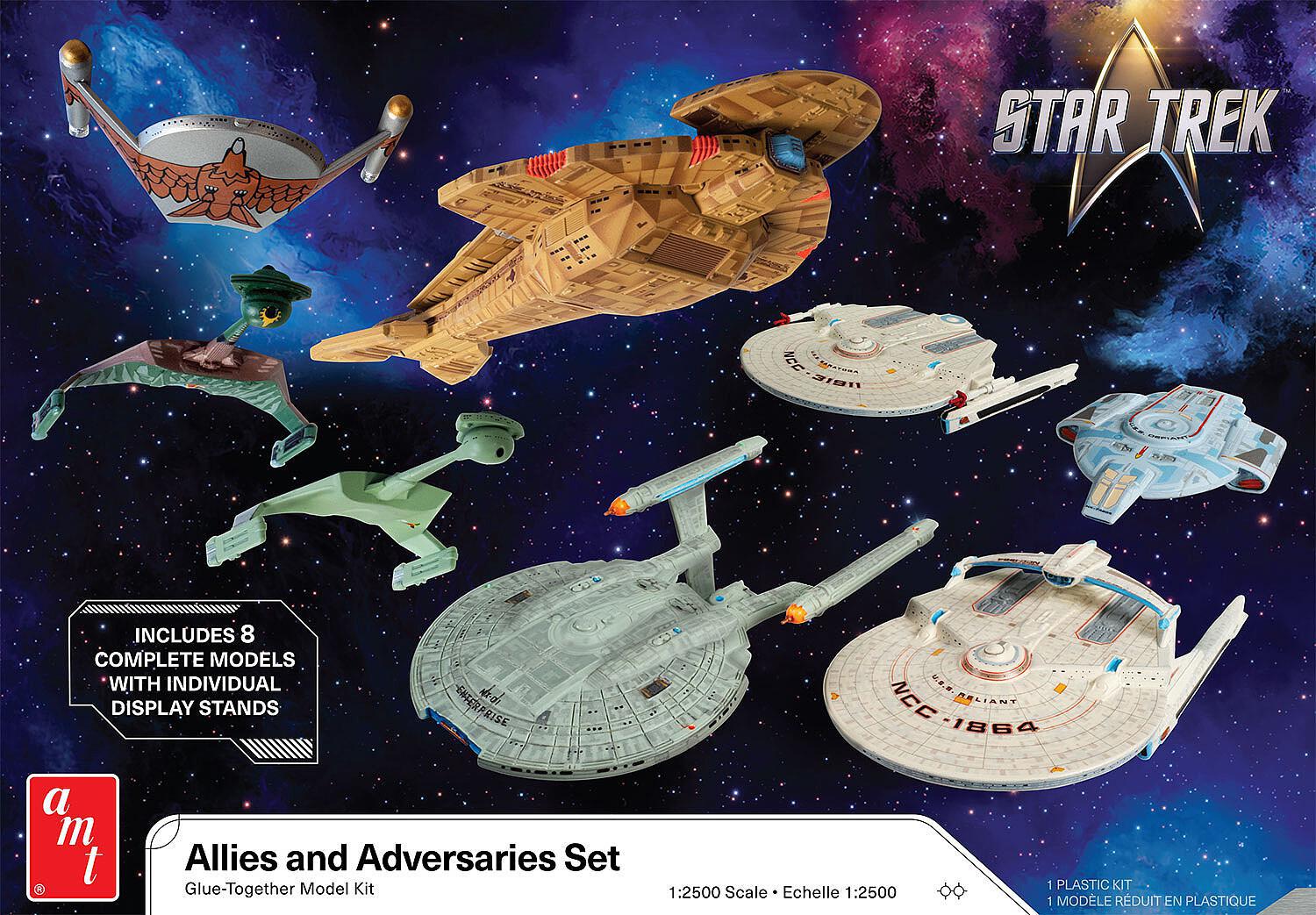 Star Trek Adversaries and Allies Ship Set