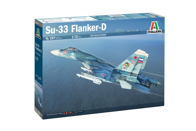 Italeri 1:72 Sukhoi SU-27 D Sea Flanker